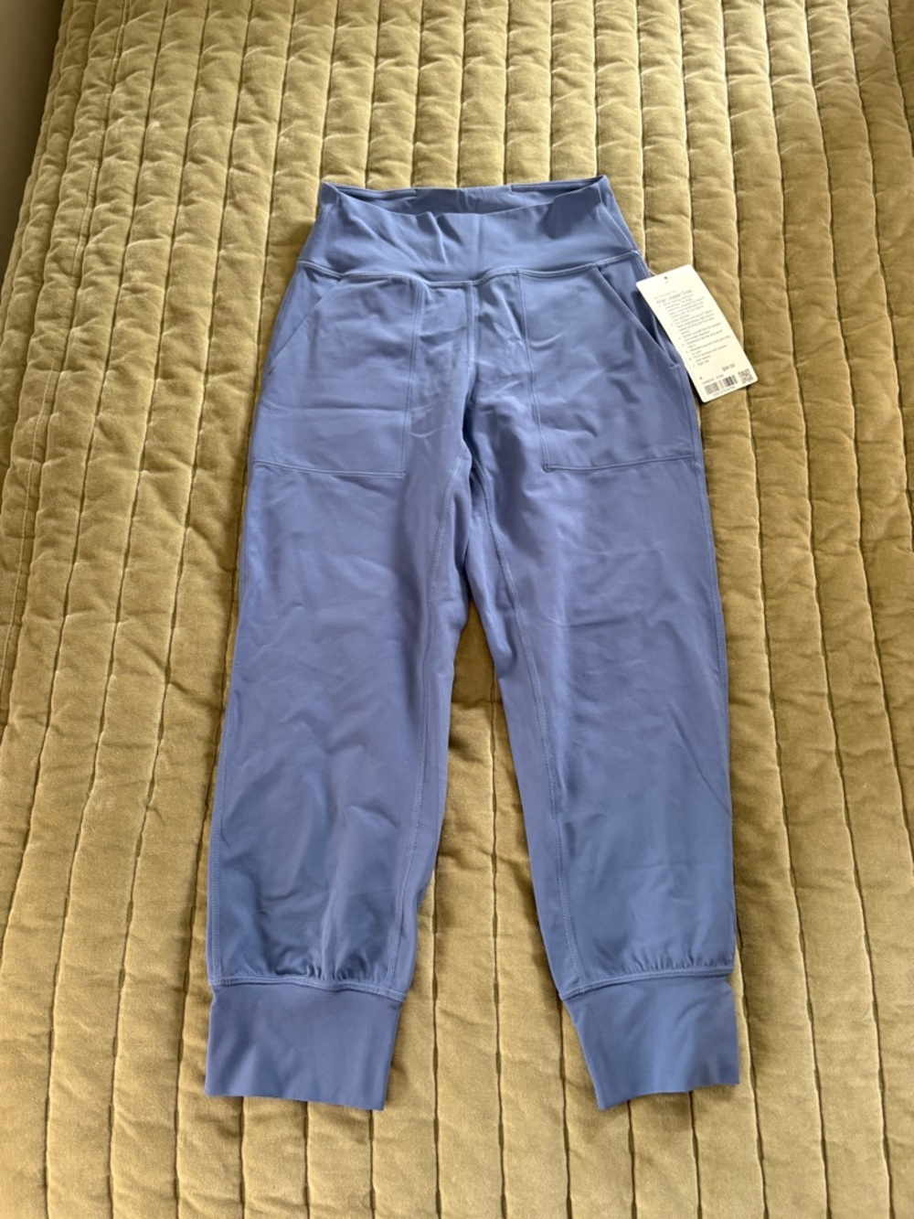 Align Jogger Crop — Periwinkle/Dusty Blue